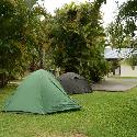Our campsite in Port Douglas, Queensland