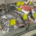 Fish at a grocery store in Rio