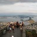 The grand view from the Cristo statue