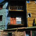 Colorful houses at La Boca