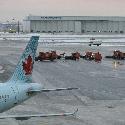 Snow removal at Pearson Airport in Toronto