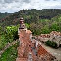 View from Pernštejn Castle, Czech Republic