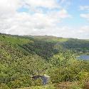 View of the two lakes, Glendalough