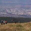 View of Sofia from Vitosha mountain