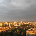 Sunset over Sofia