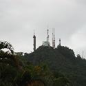 View of the communication towers in Florianopolis