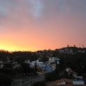Sunset over Florianopolis