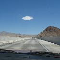Driving on the new bridge over Hoover Dam