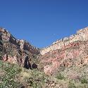 The South rim viewed from the Bright Angel trail