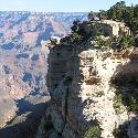 Cliffs on the South rim of Grand Canyon