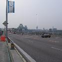 View of the Jacques Cartier bridge