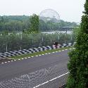 The GrandPrix track before the race