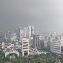 View of Jakarta from the observation deck of Monumen Nasional