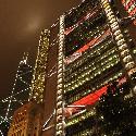 The HSBC building, Hong Kong at night