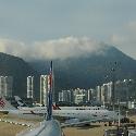 View from the Hong Kong airport