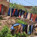 Drying clothes in Kelaa M'Gouna