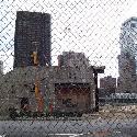 The only remains of the World Trade Center