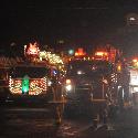 Decorated fire engines