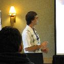 Me presenting at the ACC 2008