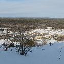 Panoramatic view of Calabogie ski resort