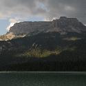 Stormy clouds over Emerald Lake, Yoho National Park, BC
